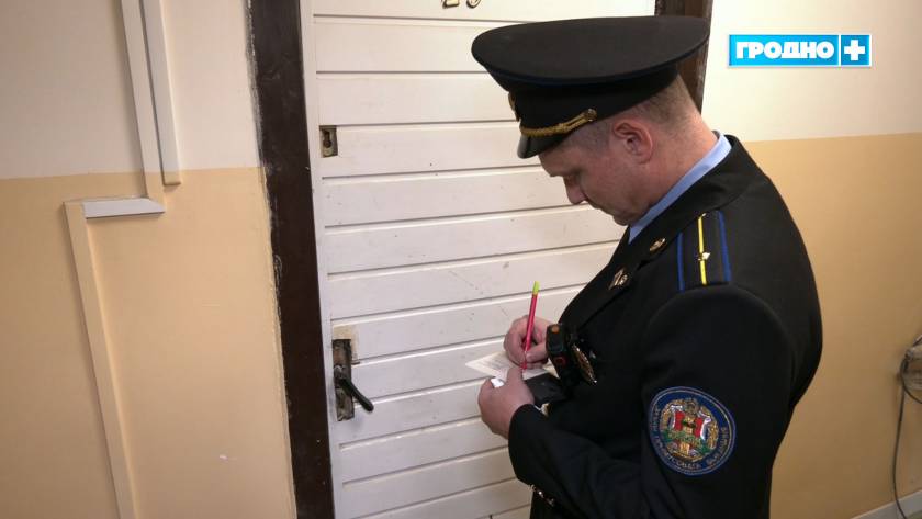 Очередной рейд по должникам прошёл в Гродно